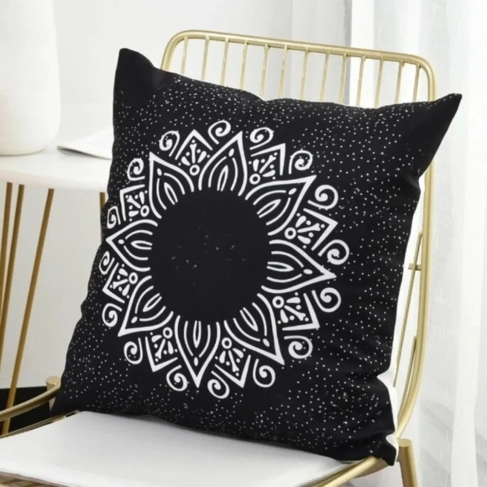 Mandala Throw Pillow Cover